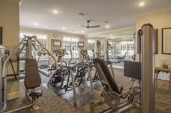 24 Hour fitness gym with free weights